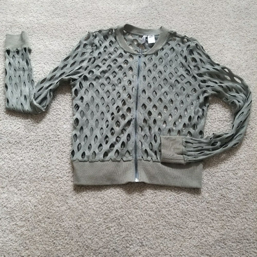 see thru jacket